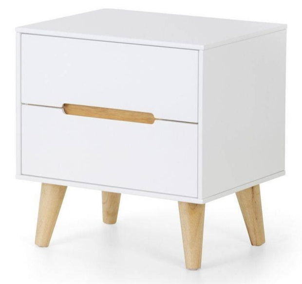 Alicia 2 Drawer Bedside Table