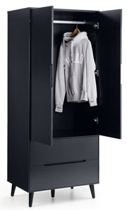 Alicia Combination Wardrobe - Anthracite