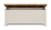 Aspen Storage Bench - Grey Wash