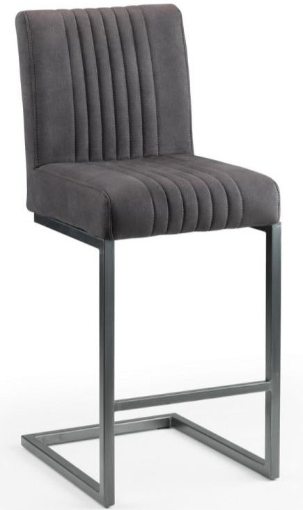 Brooklyn Bar Stool - Charcoal Grey