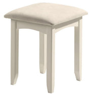 Cameo Dressing Stool - Stone White