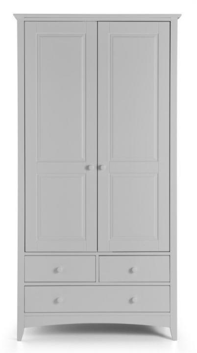 Cameo Combination Wardrobe - Dove Grey