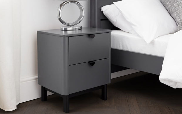 Chloe 2 Drawer Bedside