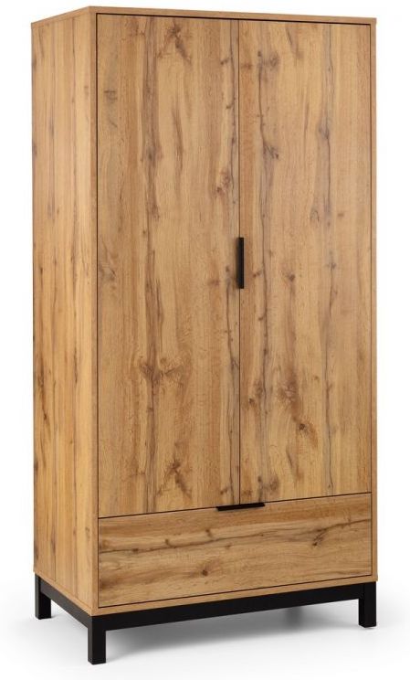 Bali 2 Door 1 Drawer Wardrobe