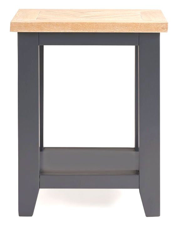 Bordeaux Lamp Table - Dark Grey