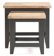 Bordeaux Nest of Tables - Dark Grey